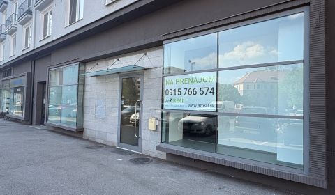 Prenájom obchod. priestoru v širšom centre na námestí - Nivy, 104m2