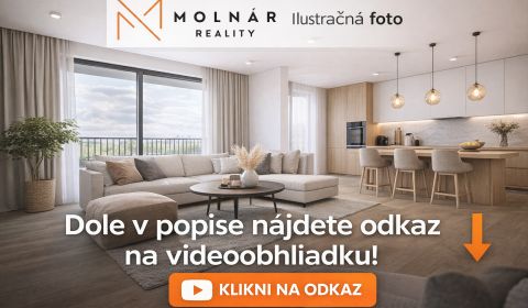 VIDEO !!! Prenájom 3 izbového bytu v Nových Zámkoch