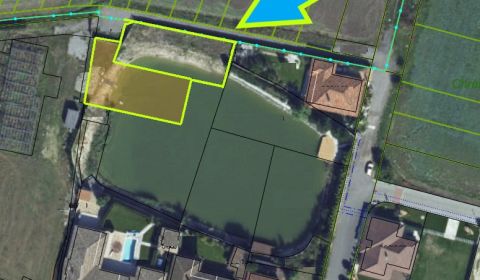 Pozemok pri vode – obec Réca, okres Senec