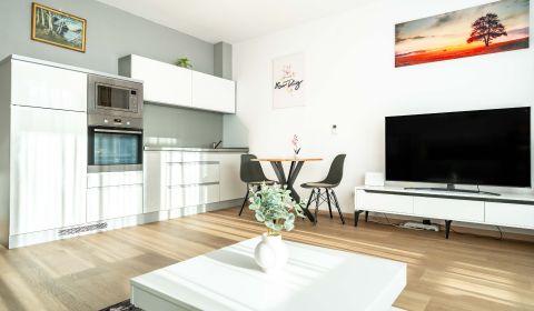 REZERVOVANÉ: PRENÁJOM-1 izbový byt + KK, Košice-centrum,  Strojárenská