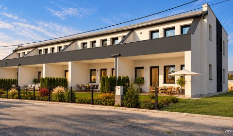 3izbový byt - terasa, predzáhradka, vlastným vstup, 2x parking, Svinná