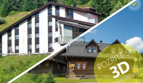 Predaj, hotel Vyšná Boca, s lyžiarskym vlekom + chat...