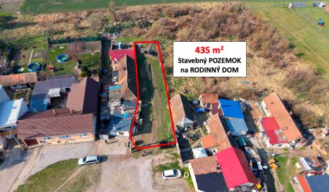 Kopčany – POZEMOK 435 m2 na RODINNÝ DOM