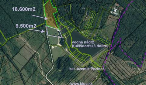 Pozemok v rekreačnej oblasti. Kučišdorfská dolina