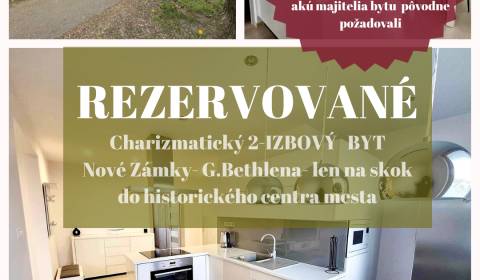 REZERVOVANÉ Charizmatický zariadený 2-IZB byt Nové Zámky Ul. G.Bethlen