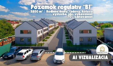 Dev. pozemok pre RD / OV so St. Povolením a projektom Obch. Budovy