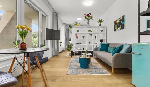 BA IV-Prenájom moderného zariadeného 1i bytu v novostavbe Čerešne