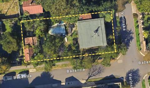 Exkluzívny stavebný pozemok so stavbou Ružinov Prievoz 760 m² 
