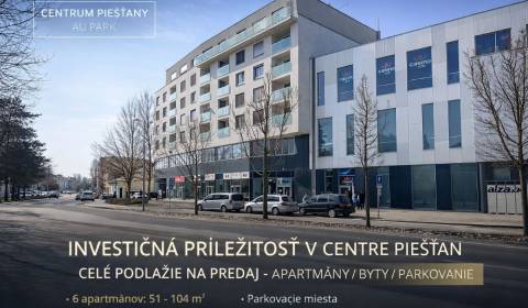 EXKLUZÍVNE: Celé podlažie v centre Piešťan s projektom apartmánov