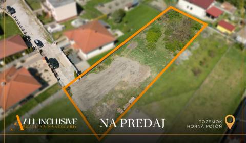  Na predaj 1396 m² stavebný pozemok, Horná Potôň
