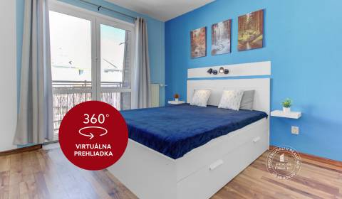 Pekný 2-izbový byt s DVOMI BALKÓNMI a KLIMATIZÁCIOU