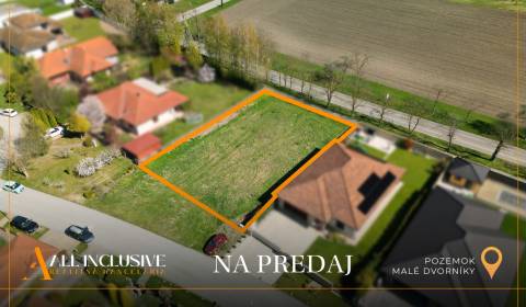 Na predaj 1046 m² stavebný pozemok, Malé Dvorníky