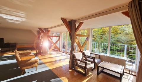 Jedinečný obytný podkrovný priestor 134 m2 na konci Marianky pod lesom