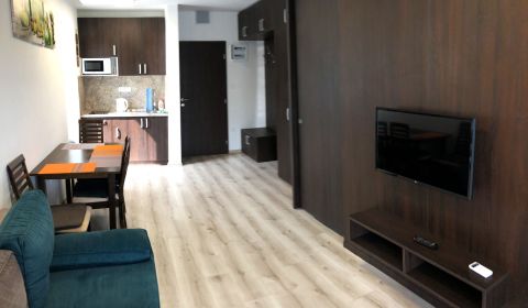 Na predaj 2-izbový apartmán v novostavbe v obci Podhájska 
