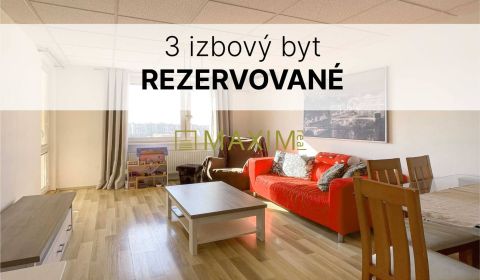 REZERVOVANÉ - Veľký 3-izbový byt 73,23 m², Veterná ulica, Trnava