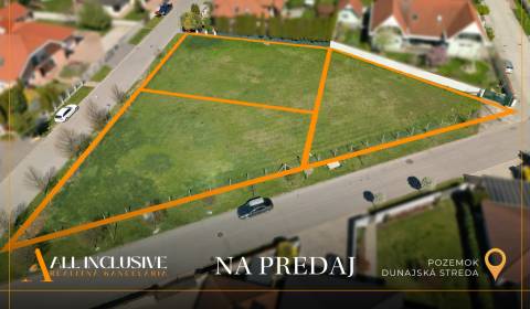 Na predaj 3x pozemky, Dunajská Streda