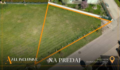 Na predaj pozemok o výmere 608m², Dunajská Streda