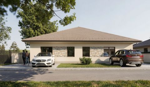 Na predaj 4x3-izb. rod.dvojdom - novostavby, Horný Bar