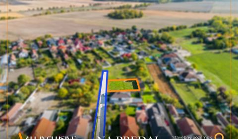 Na predaj stavebný pozemok (581 m²), Rohovce