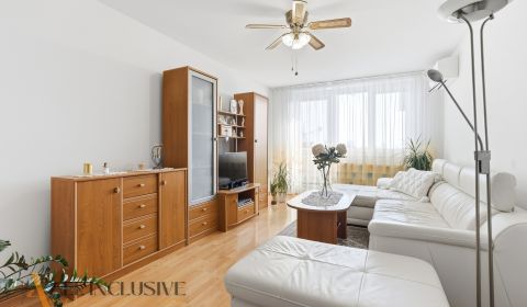 Na predaj 3-izbový byt s balkónom a garážou, Hubice