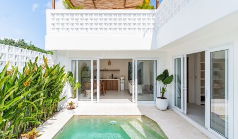 PREDAJ Investičná 2kk vila s prémiovým zariadením, bazénom Bali Canggu