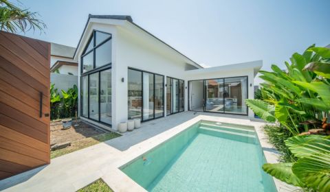 PREDAJ Investičná 3KK zhotovená nová vila s bazénom BALI-Canggu