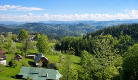 Úžasná chalupa na polosamote s výhľadom v Korni