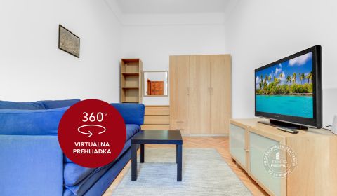 1,5-izbový zariadený byt, BA I, Staré Mesto, Heydukova