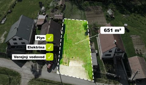 PREDAJ - STAVEBNÝ POZEMOK - ČARADICE