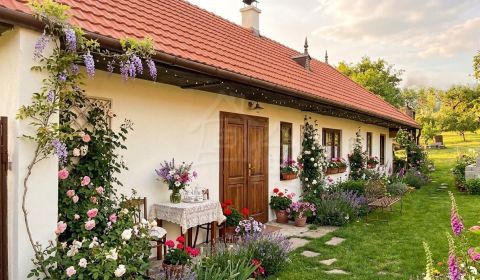 Chalupa s pokojnou a príjemnou atmosférou kúsok od Nitry