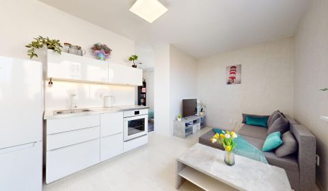 1,5-izbový byt - 36 m2 s 9 m2 terasou a parkovacím státím- Slov. Grob
