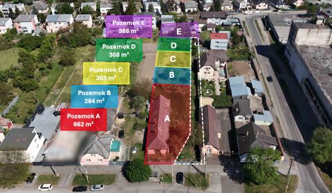Trebišov – 300 - 660 m2 STAVEBNÉ POZEMKY aj na splátky