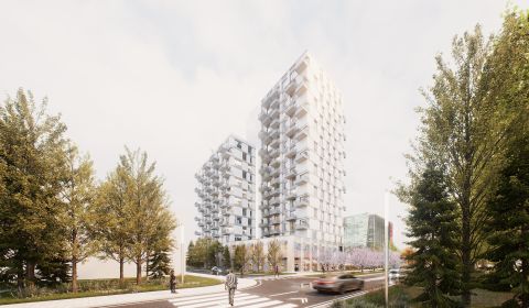 3-izbový byt s balkónom, Brenner – Residence, Ružinov.