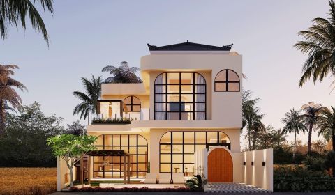 PONÚKAME INVESTIČNÝ POZEMOK S PROJEKTOM MODERNEJ VILY – CANGGU, BALI