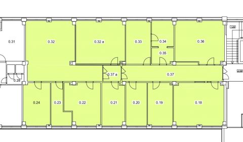 Office space 284m3, Lake Building, Ružinov