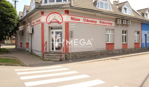 NA PREDAJ: Komerčný objekt vo výbornej lokalite mesta Vranov nad Topľo