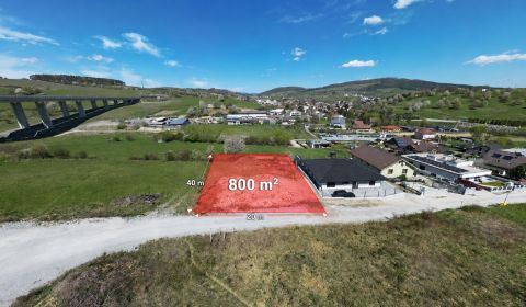 Na predaj stavebný pozemok Bitarová, výmera 800 m².