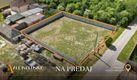 Na predaj 600 m² stavebný pozemok, Veľký Meder – Ižop