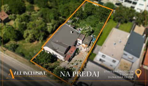 Na predaj pozemok so starším rod.domom, Dunajská Lužná