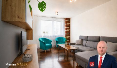 PRENÁJOM: Kompletne zariadený 2-izbový byt, Poprad – Starý Juh (52 m²)