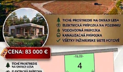 Stavebný pozemok na predaj - Studienka