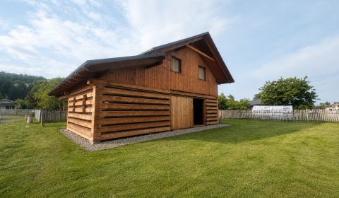 Vysnívané bývanie v Podvysokej – pozemok + hrubá stavba drevo-domu