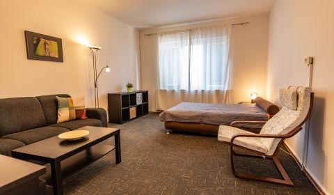 Na prenájom 1 izb. byt 42 m², klimatizovaný, Kúpeľná  ul, BA I - 1.7.