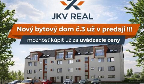 1 | 2 | 3 izbový byt v predpredaji za skvelú cenu Dvorníky