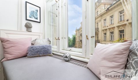 4-izbový byt na Štefánikovej ulici | 108 m² + balkón 2 m² | Bratislava