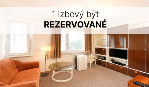 REZERVOVANÉ 1- izbový byt, 30 m² Bauring, J. G. Tajovského, Trnava 