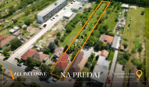 Na predaj 3-izb. rod. dom na veľkom pozemku, Gabčíkovo