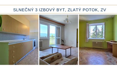SLNEČNÝ 3 IZBOVÝ BYT, ZLATÝ POTOK, ZV