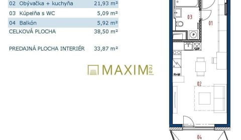 1-izbový byt v dokončenej novostavbe Čerešne Living, BA