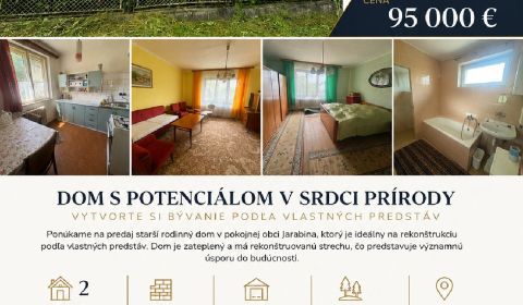 Rodinný dom v obci Jarabina